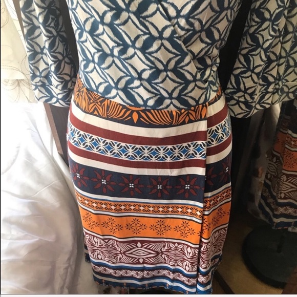 SOLD Diane Von Furstenberg silk 3/4 sleeve dress - Picture 3 of 8